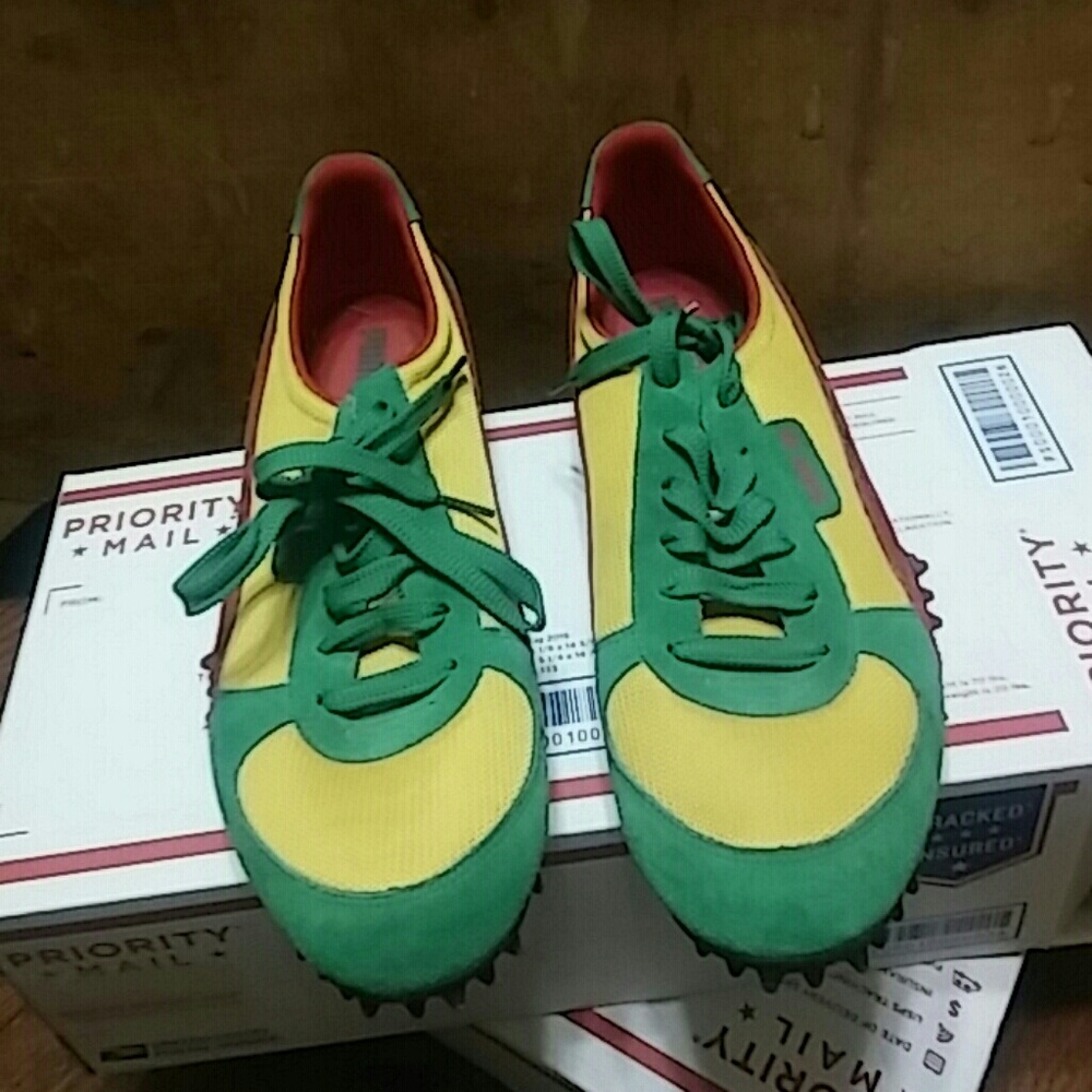 Puma 5000 m Men's Tricolored Track Shoes Size 12